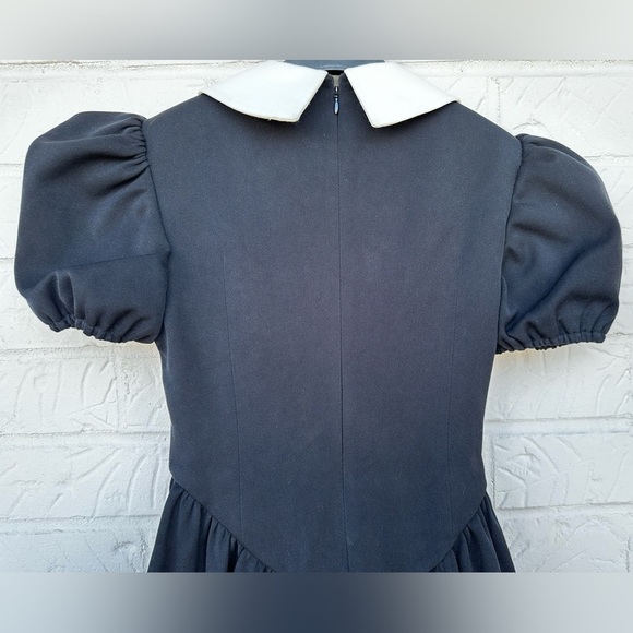 New Shushu/Tong Black Beaded Bow Minidress Size Small - Picture 6 of 16